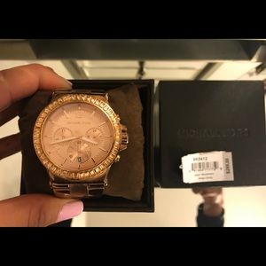 Michael Kors Rose Gold Watch